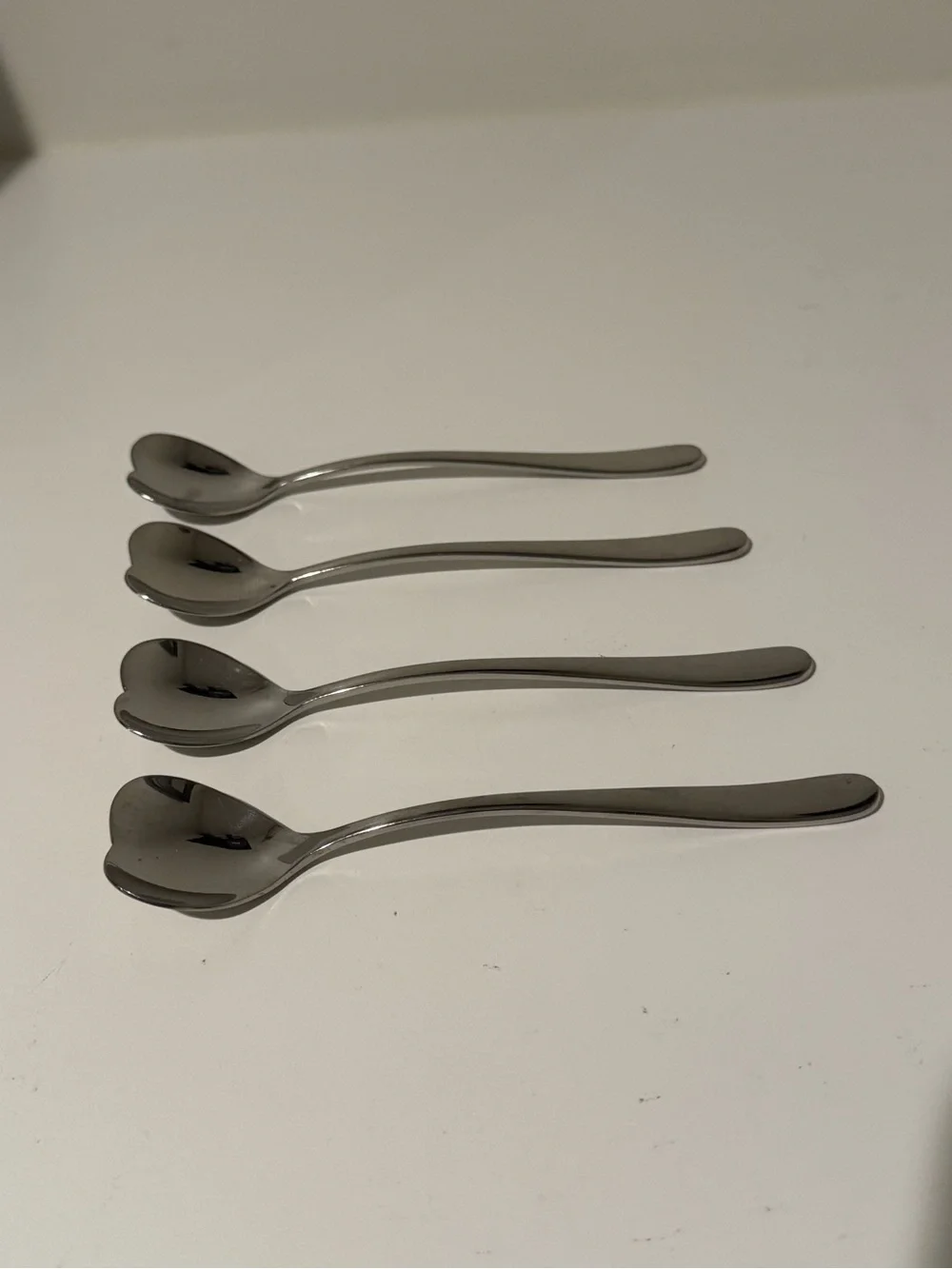 Heart teaspoons from Alessi